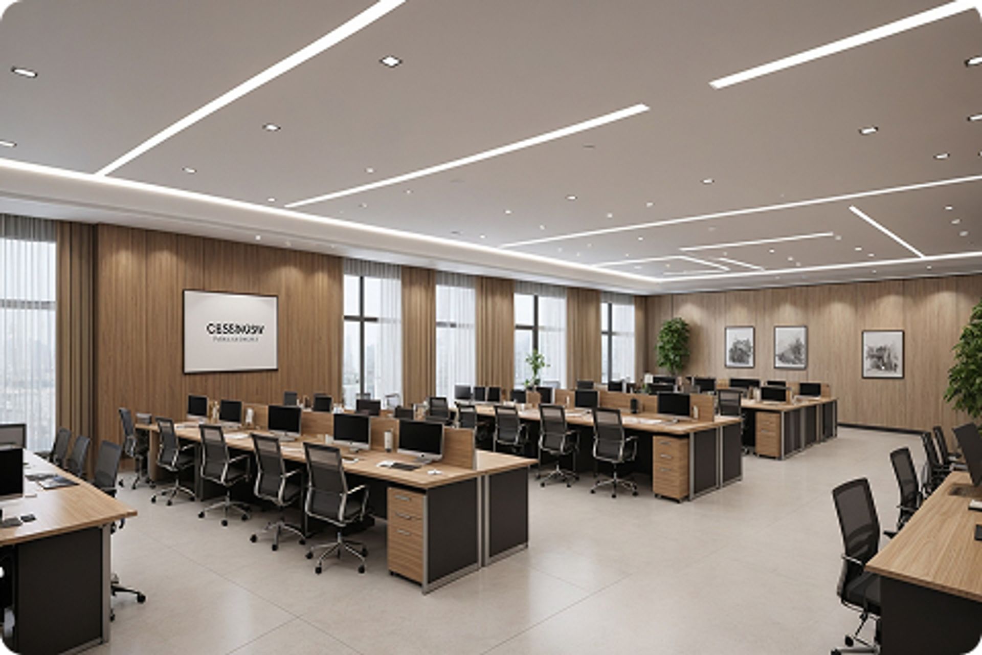 Furnished office space