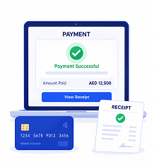 Government fees paid online photo